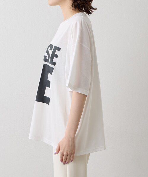 Whim Gazette（ウィムガゼット）の「〈WEB限定〉【KATHARINE HAMNETT】スローガンTシャツ（Tシャツ/カットソー・レディース・ホワイト・FREE）」の11枚目の写真