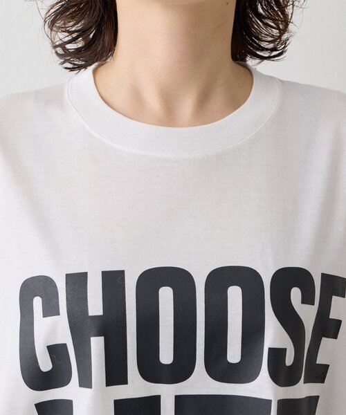 Whim Gazette（ウィムガゼット）の「〈WEB限定〉【KATHARINE HAMNETT】スローガンTシャツ（Tシャツ/カットソー・レディース・ホワイト・FREE）」の13枚目の写真