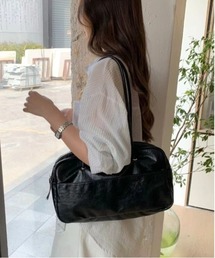 コードハンドル スラウチーボストンバッグ