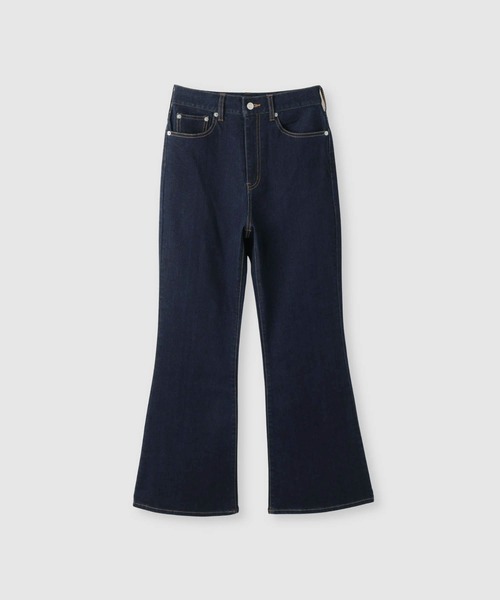 NAVY(ネイビー)の「【NAVY/ネイビー】マイデニ ストレッチフレアデニムパンツ(デニムパンツ・レディース・ネイビー/ブルー/ブラック・L/S/M)」の2枚目の写真