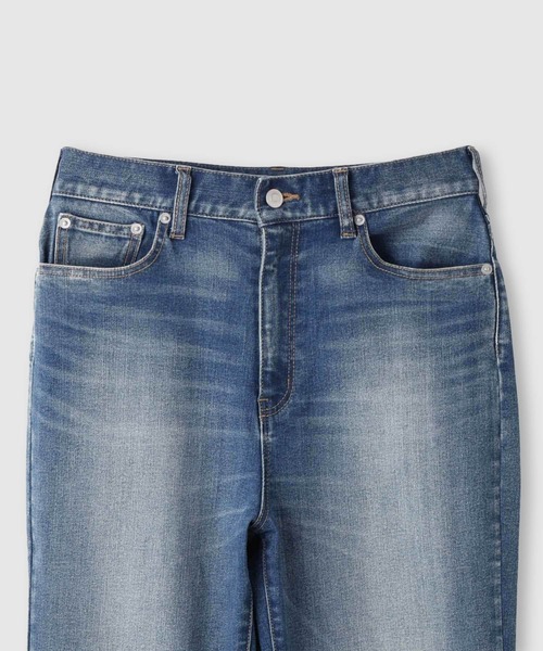 NAVY(ネイビー)の「【NAVY/ネイビー】マイデニ ストレッチフレアデニムパンツ(デニムパンツ・レディース・ネイビー/ブルー/ブラック・L/S/M)」の5枚目の写真