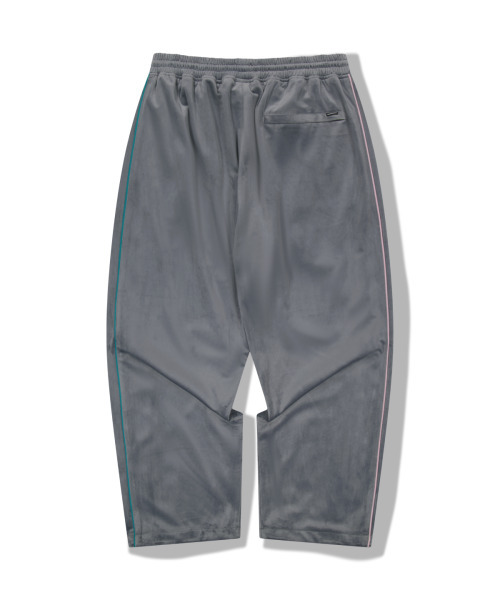 WKNDRS(ウィーキャンドース)の「VELVET TRACK PANTS (D.GREY)(スウェットパンツ・レディース・その他・MEDIUM/LARGE/X-LARGE)」の2枚目の写真