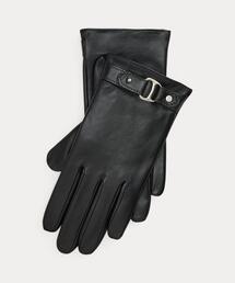 GALA GLOVES/ガーラグローブ】ファー付き シープスキンレザー グローブ