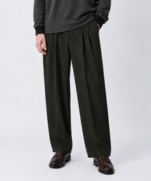 markaware（マーカウェア）の「【MARKAWARE/マーカウェア】 別注TRIPLE PLEATED WIDE TROUSERS?ORGANIC WOOL SURVIVAL CLOTH（スラックス）」