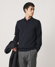 ニット ポロシャツ UA COZY ウォッシャブル