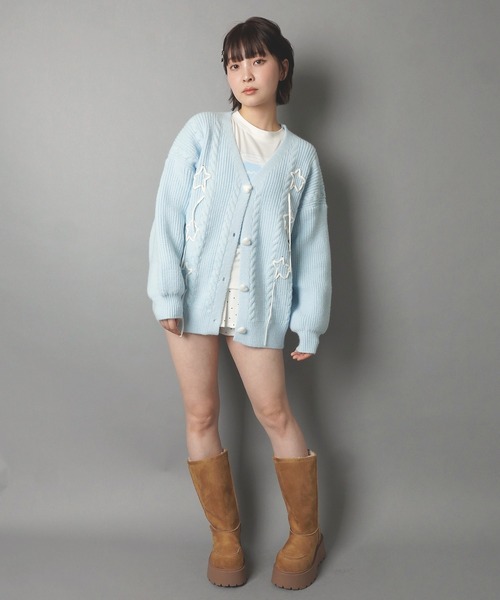 SPINNS(スピンズ)の「スエードムートンブーツ/ミドルロング(ブーツ・レディース・ベージュ/キャメル・M/L/LL)」の12枚目の写真