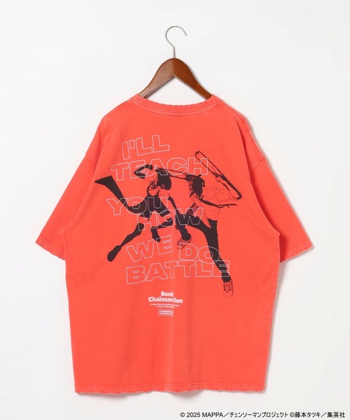 niko and...(ニコアンド)の「【劇場版『チェンソーマン レゼ篇』】コラボ プリント加工TEE(Tシャツ/カットソー・メンズ・ブラック/ホワイト/レッド・LARGE/MEDIUM)」の15枚目の写真