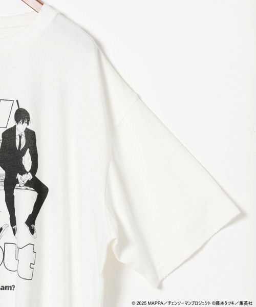 niko and...(ニコアンド)の「【劇場版『チェンソーマン レゼ篇』】コラボ プリント加工TEE(Tシャツ/カットソー・メンズ・ブラック/ホワイト/レッド・LARGE/MEDIUM)」の18枚目の写真
