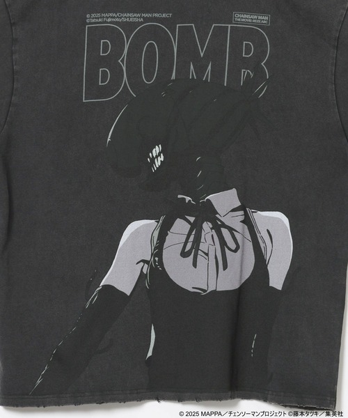 niko and...(ニコアンド)の「【劇場版『チェンソーマン レゼ篇』】コラボ プリント加工TEE(Tシャツ/カットソー・メンズ・ブラック/ホワイト/レッド・LARGE/MEDIUM)」の6枚目の写真
