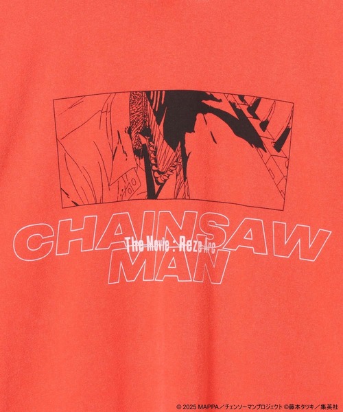 niko and...(ニコアンド)の「【劇場版『チェンソーマン レゼ篇』】コラボ プリント加工TEE(Tシャツ/カットソー・メンズ・ブラック/ホワイト/レッド・LARGE/MEDIUM)」の7枚目の写真