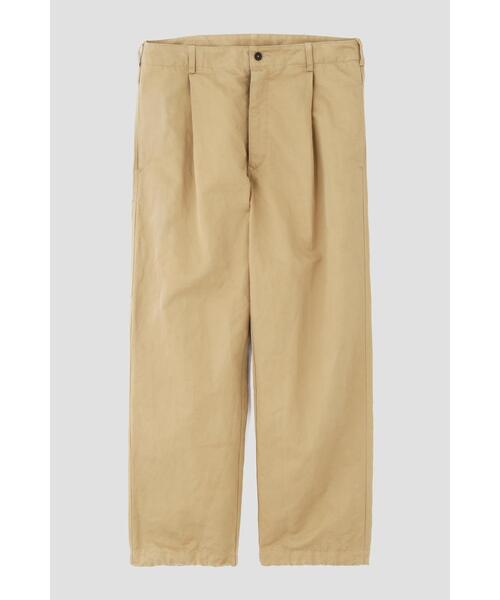 YLEVE（イレーヴ）の「YLEVE /  FINX COTTON LAMIE TWILL TR（その他パンツ・メンズ・カーキ・3/4）」の5枚目の写真