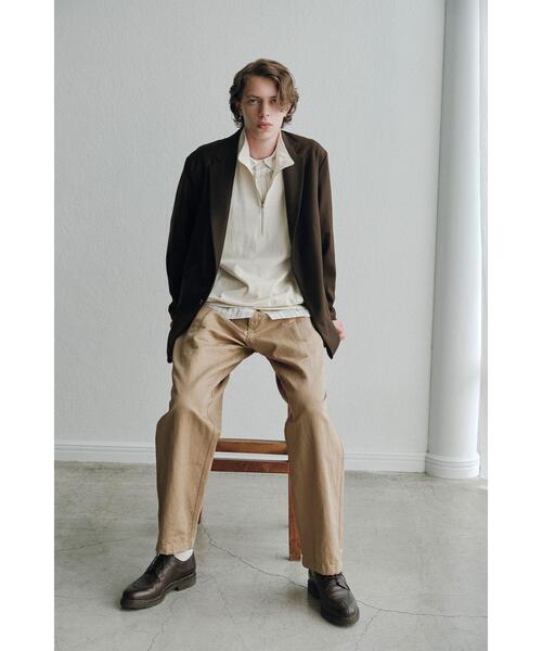 YLEVE（イレーヴ）の「YLEVE /  FINX COTTON LAMIE TWILL TR（その他パンツ・メンズ・カーキ・3/4）」の7枚目の写真