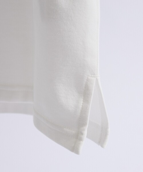 ABAHOUSE(アバハウス)の「【快適速乾】ALL SEASON COTTON Vネック スキッパーTシャツ / ヘンリーネック(Tシャツ/カットソー・メンズ・ホワイト/ブラック/グレイッシュベージュ/グレイッシュブルー・44/46/48)」の14枚目の写真