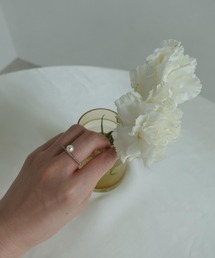 【felice】Pearl line ring