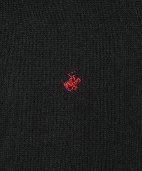 GLOBAL WORK(グローバルワーク)の「【BEVERLY HILLS POLO CLUB】UNISEX/フーディニット/685519(ニット/セーター・メンズ・ブラック/杢グレー・SMALL/MEDIUM/LARGE)」の12枚目の写真