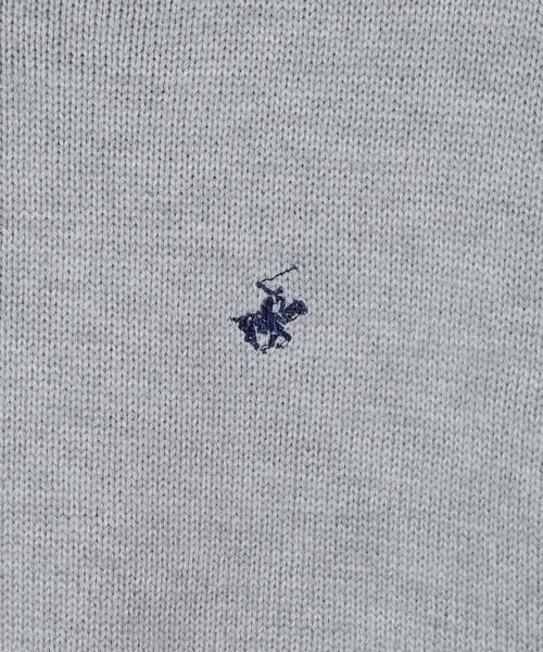 GLOBAL WORK(グローバルワーク)の「【BEVERLY HILLS POLO CLUB】UNISEX/フーディニット/685519(ニット/セーター・メンズ・ブラック/杢グレー・SMALL/MEDIUM/LARGE)」の13枚目の写真