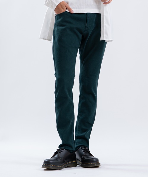 SHISKY(シスキー)の「カツラギストレッチスリム5Pパンツ(チノパンツ・メンズ・レッド/ホワイト/オリーブ/チャコール/ターコイズブルー/サンドベージュ/グレー/ライトグレー/オフホワイト/グレイッシュベージュ/ブルー/ボルドー/ネイビー/ブラック・MEDIUM/SMALL/X-LARGE/LARGE)」の11枚目の写真