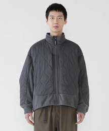 and wander（アンドワンダー）の「【and wander】quilting fleece jacket（ブルゾン）」