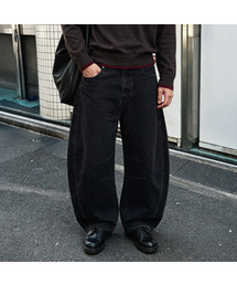 ANOLORCODE（アノローコード）の「BRUNI カーブド デニムパンツ (2color)（デニムパンツ）」