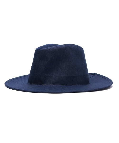 JACKROSE(ジャックローズ)の「ワイドブリムデニムハット(ハット・メンズ・ブラック/インディゴブルー・フリー)」の1枚目の写真