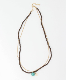 ACC. | 2連チェーンシェルネックレス(ネックレス)