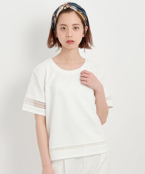 ROPE' PICNIC（ロペピクニック）の「ハシゴレース使いトップス（T