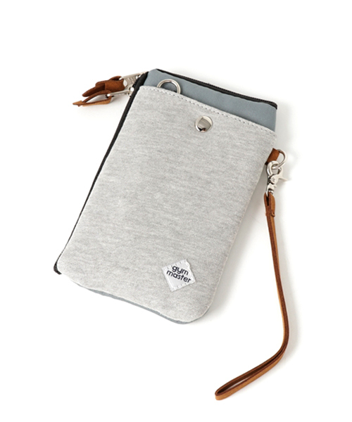 gym master（ジムマスター）の「gymmaster/ジムマスター　2wayスマホポーチ（ポーチ・レディース・グレー/ブラック/その他/ネイビー・FREE）」の3枚目の写真