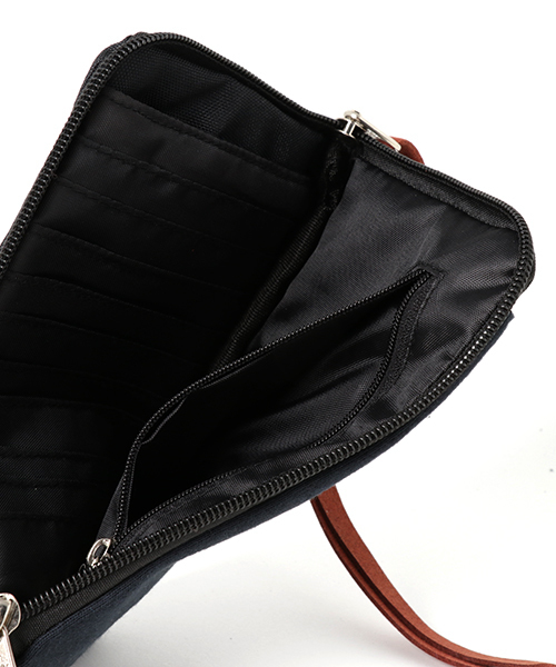 gym master（ジムマスター）の「gymmaster/ジムマスター　2wayスマホポーチ（ポーチ・レディース・グレー/ブラック/その他/ネイビー・FREE）」の8枚目の写真