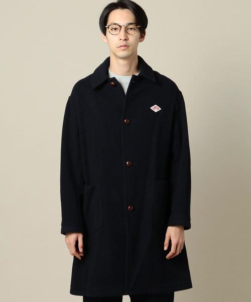 DANTON(ダントン)の「<DANTON> W/MOSSER STN/アウター◆(ステンカラーコート・メンズ・ネイビー・40/38)」の3枚目の写真