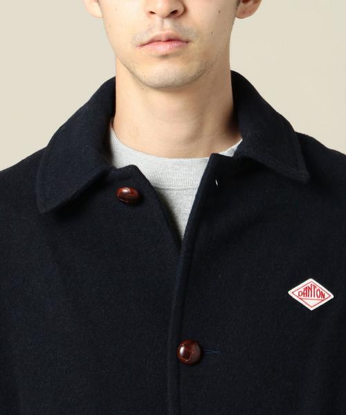 DANTON(ダントン)の「<DANTON> W/MOSSER STN/アウター◆(ステンカラーコート・メンズ・ネイビー・40/38)」の6枚目の写真