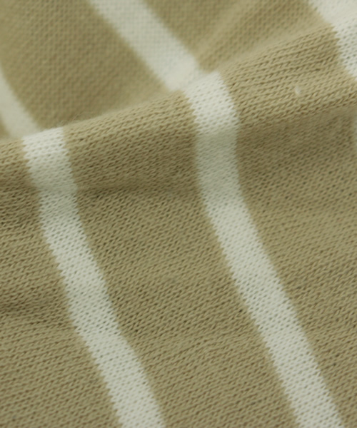 SHIPS KIDS（シップスキッズ）の「SHIPS KIDS:ボーダー/シャンブレー リバーシブル マント（girls)（ポンチョ・キッズ・オフホワイト/ライトグレー/ベージュ・ONE SIZE）」の8枚目の写真