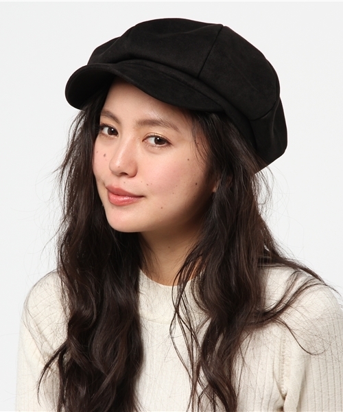 WEGO（ウィゴー）の「WEGO/スエードキャスケット（キャスケット・レディース・ブラック/ブラウン・FREE）」の7枚目の写真