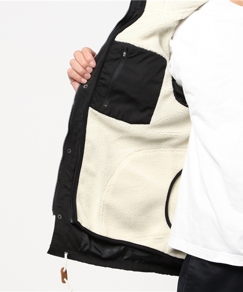 ikka（イッカ）の「3WAYボアライナーマウンテンパーカー        （マウンテンパーカー・メンズ・ブラック/キャメル・MEDIUM/LARGE/X-LARGE）」の10枚目の写真