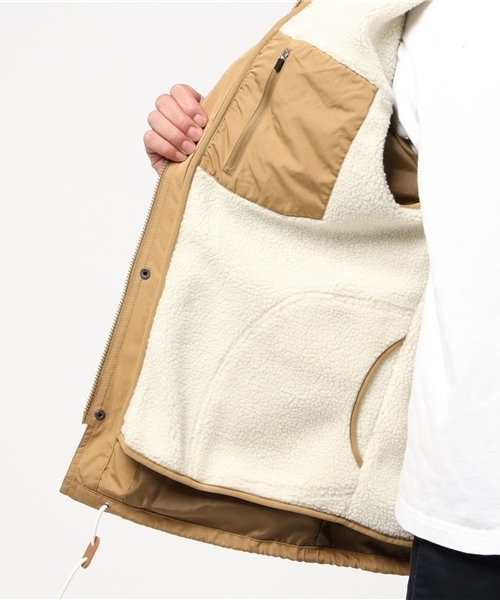 ikka（イッカ）の「3WAYボアライナーマウンテンパーカー        （マウンテンパーカー・メンズ・ブラック/キャメル・MEDIUM/LARGE/X-LARGE）」の13枚目の写真