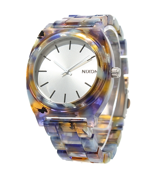 NIXON（ニクソン）の「NIXON / “TIME TELLER” ACETATE（アナログ腕時計・レディース・ホワイト/ブラック/ブルー/その他1/その他2/その他3/オリーブ/その他4/その他5・ONE SIZE）」の6枚目の写真