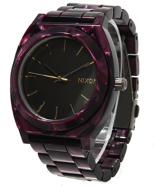 NIXON（ニクソン）の「NIXON / “TIME TELLER” ACETATE（アナログ腕時計・レディース・ホワイト/ブラック/ブルー/その他1/その他2/その他3/オリーブ/その他4/その他5・ONE SIZE）」の7枚目の写真