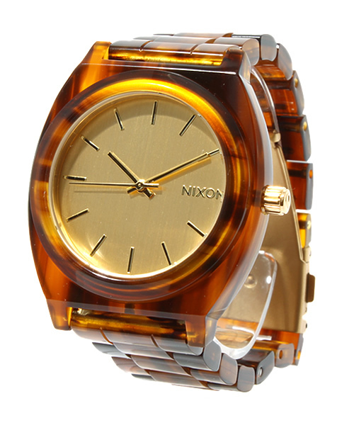 NIXON（ニクソン）の「NIXON / “TIME TELLER” ACETATE（アナログ腕時計・レディース・ホワイト/ブラック/ブルー/その他1/その他2/その他3/オリーブ/その他4/その他5・ONE SIZE）」の8枚目の写真