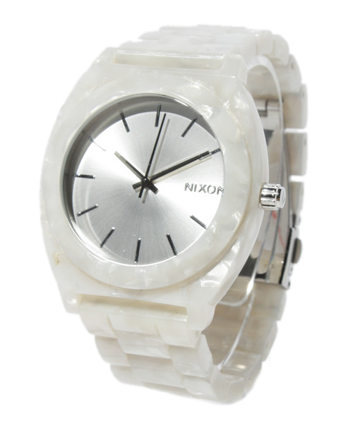 NIXON（ニクソン）の「NIXON / “TIME TELLER” ACETATE（アナログ腕時計・レディース・ホワイト/ブラック/ブルー/その他1/その他2/その他3/オリーブ/その他4/その他5・ONE SIZE）」の2枚目の写真
