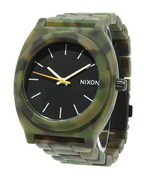 NIXON（ニクソン）の「NIXON / “TIME TELLER” ACETATE（アナログ腕時計・レディース・ホワイト/ブラック/ブルー/その他1/その他2/その他3/オリーブ/その他4/その他5・ONE SIZE）」の4枚目の写真