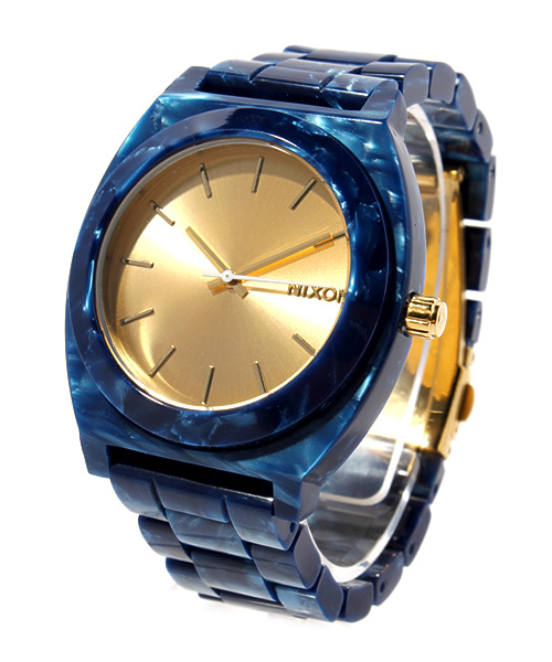 NIXON（ニクソン）の「NIXON / “TIME TELLER” ACETATE（アナログ腕時計・レディース・ホワイト/ブラック/ブルー/その他1/その他2/その他3/オリーブ/その他4/その他5・ONE SIZE）」の5枚目の写真