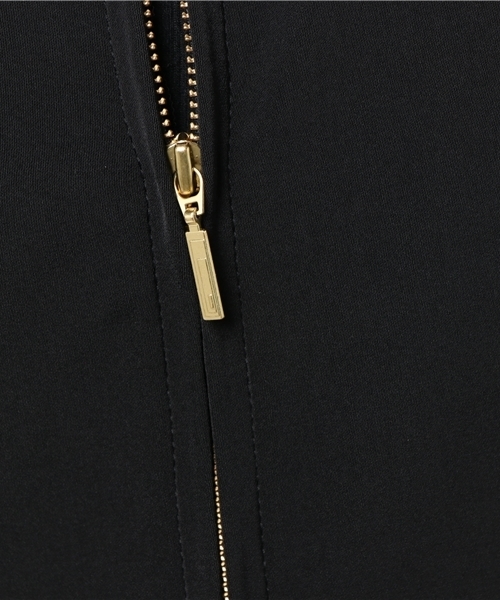 Honeys（ハニーズ）の「リブブルゾン（ブルゾン・レディース・ネイビー/ブラック/ライトピンク/カーキ/グレー・L/M）」の10枚目の写真