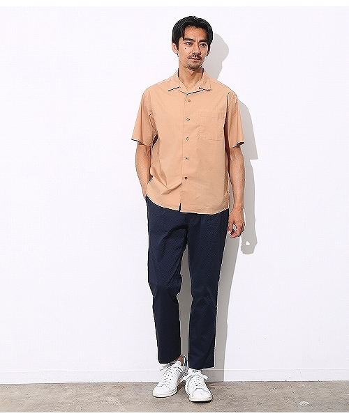 ADAM ET ROPE'(アダムエロペ)の「COOLMAX シアサッカーイージーパンツ(その他パンツ・メンズ・ネイビー/サックスブルー/ブルー系その他2・L/M)」の5枚目の写真
