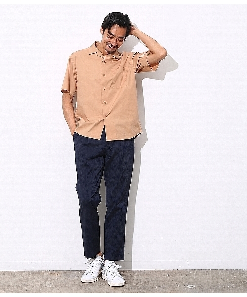ADAM ET ROPE'(アダムエロペ)の「COOLMAX シアサッカーイージーパンツ(その他パンツ・メンズ・ネイビー/サックスブルー/ブルー系その他2・L/M)」の10枚目の写真