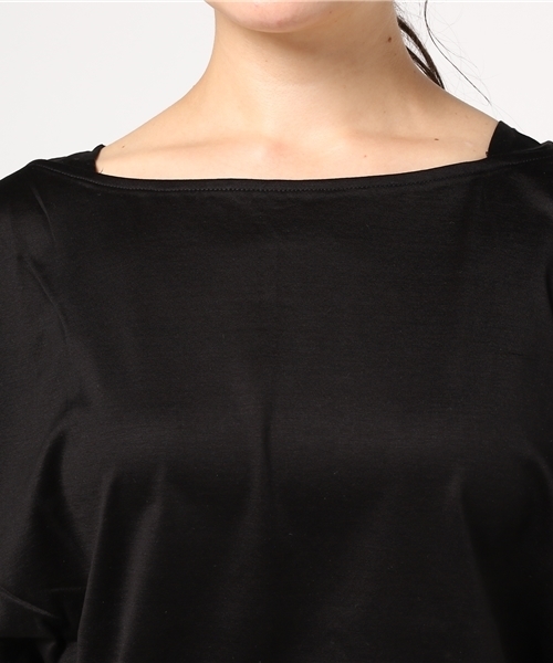 un dix cors（アンディコール）の「ボリュームスリーブカットソー（Tシャツ/カットソー・レディース・ブラック/ホワイト/パープル・ﾌﾘ-）」の8枚目の写真