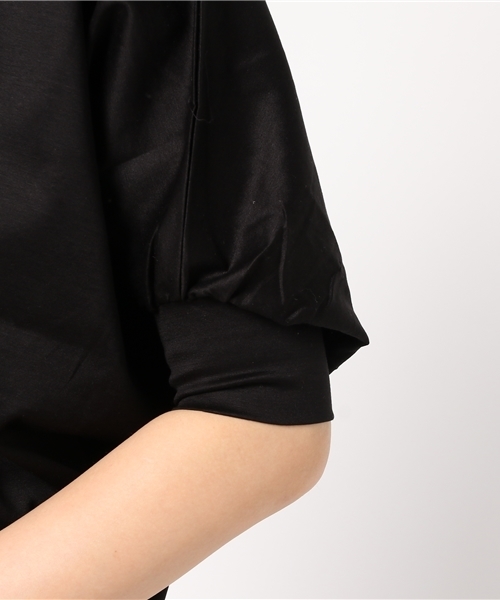 un dix cors（アンディコール）の「ボリュームスリーブカットソー（Tシャツ/カットソー・レディース・ブラック/ホワイト/パープル・ﾌﾘ-）」の9枚目の写真