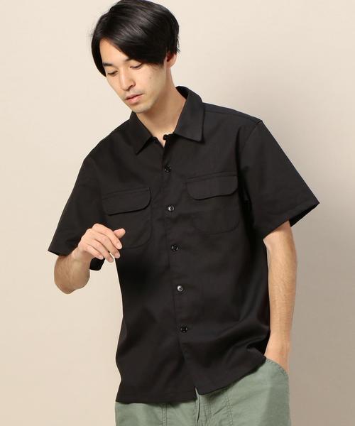BEAUTY&YOUTH UNITED ARROWS（ビューティーアンドユースユナイテッドアローズ）の「【別注】 ＜Uniform World＞ UK WORK/シャツ ◆（シャツ/ブラウス・メンズ・ホワイト/ブラック/ネイビー・X-LARGE/MEDIUM/LARGE）」の2枚目の写真