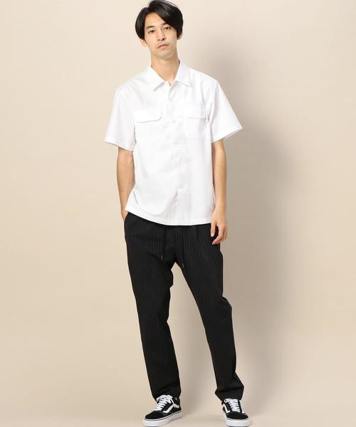 BEAUTY&YOUTH UNITED ARROWS（ビューティーアンドユースユナイテッドアローズ）の「【別注】 ＜Uniform World＞ UK WORK/シャツ ◆（シャツ/ブラウス・メンズ・ホワイト/ブラック/ネイビー・X-LARGE/MEDIUM/LARGE）」の7枚目の写真