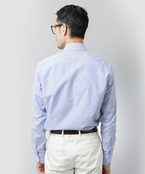 URBAN RESEARCH（アーバンリサーチ）の「UR TAILOR ワイドロンストシャツ（シャツ/ブラウス・メンズ・ブルー・39）」の9枚目の写真