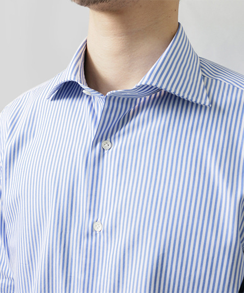 URBAN RESEARCH（アーバンリサーチ）の「UR TAILOR ワイドロンストシャツ（シャツ/ブラウス・メンズ・ブルー・39）」の10枚目の写真