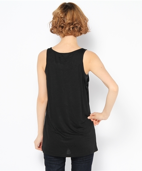 MIDWEST（ミッドウエスト）の「EVIL  TWIN ノースリーブカットソー（Tシャツ/カットソー・レディース・ブラック・SMALL）」の4枚目の写真